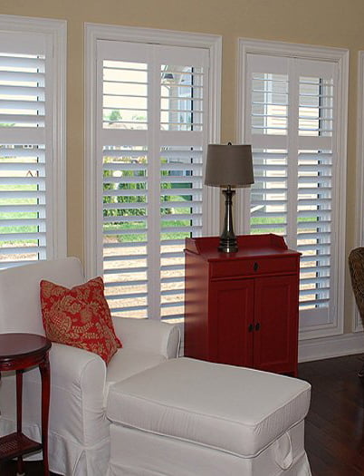 Shutters In The Living Room